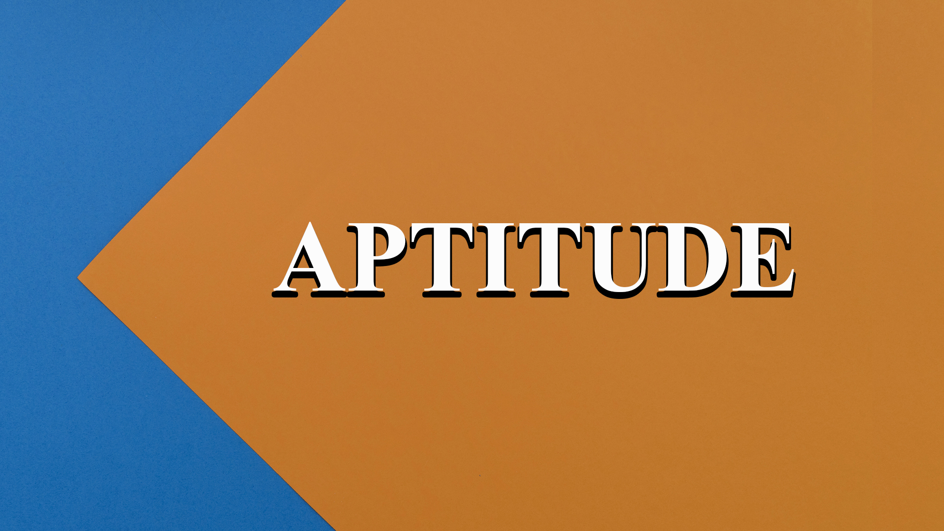 Aptitude